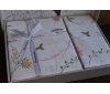 Постельное белье First Choice - Homesko Spring Beige 160х200х30 см (Turkey), семейный комплект